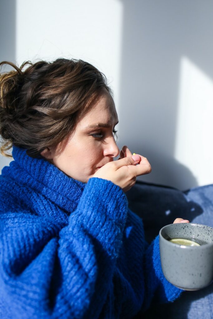 Freedom Counseling Center with a person eating